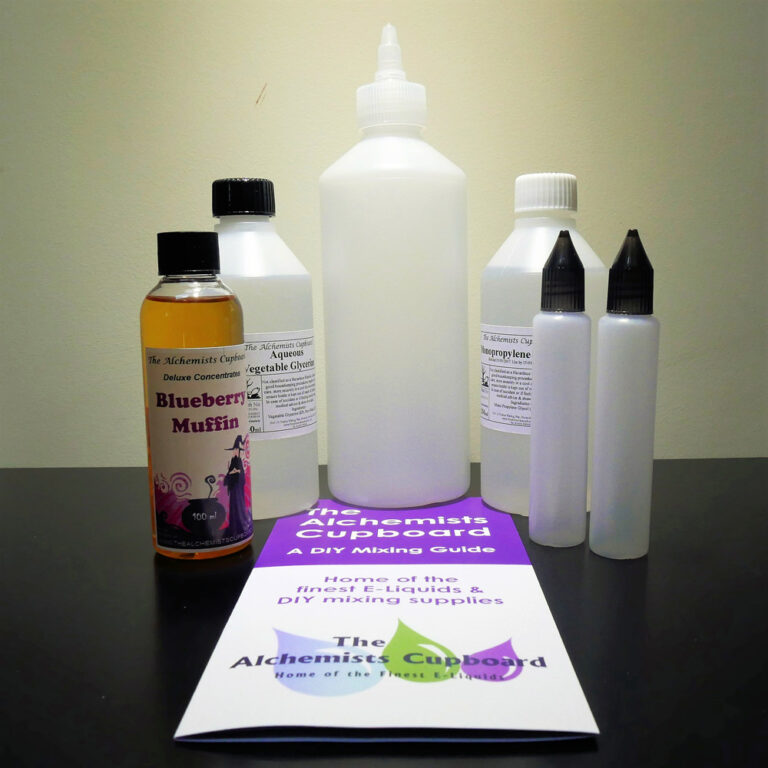 One Shot DIY ELiquid Mixing Kit The Alchemists Cupboard