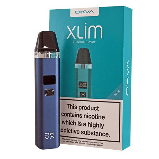 OXVA Xlim Pod Vape Kit dark blue
