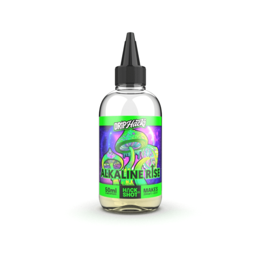 Alkaline Rise Hackshot, Drip Hacks E-Liquid Concentrate flavouring .