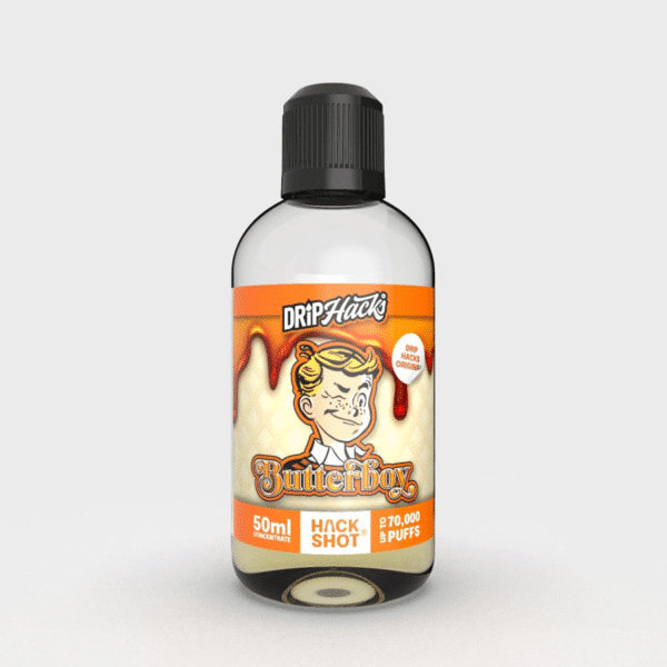 Original Butter Boy Hackshot, Drip Hacks E-Liquid Concentrate flavouring
