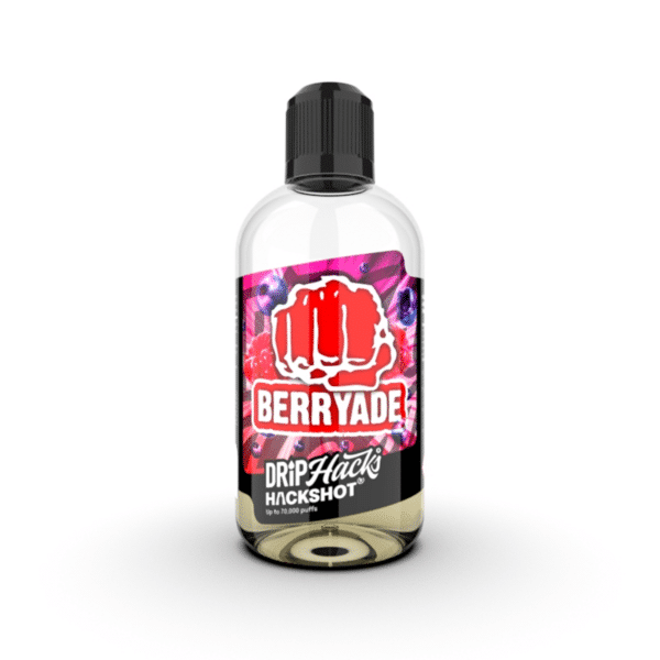 Berryade Hackshot, Drip Hacks E-Liquid Concentrate flavouring.