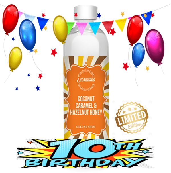 Coconut Caramel Hazelnut Honey 10th Birthday - Limited Edition