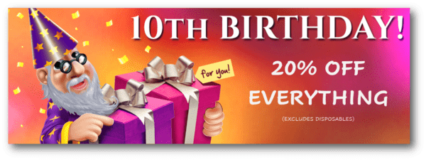 20% EVERYTHING BRTHDAY