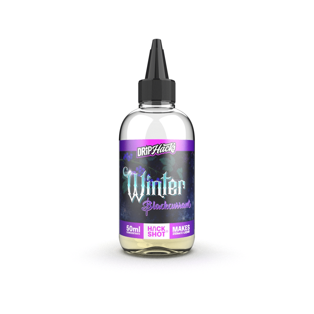 Blackcurrant Winter Hackshot, Drip Hacks E-Liquid Concentrate flavouring.
