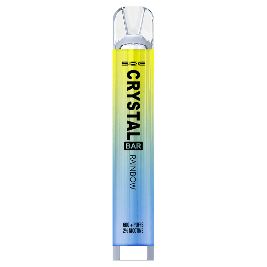 SKE Crystal Bar Rainbow Disposable Vape - The Alchemists Cupboard