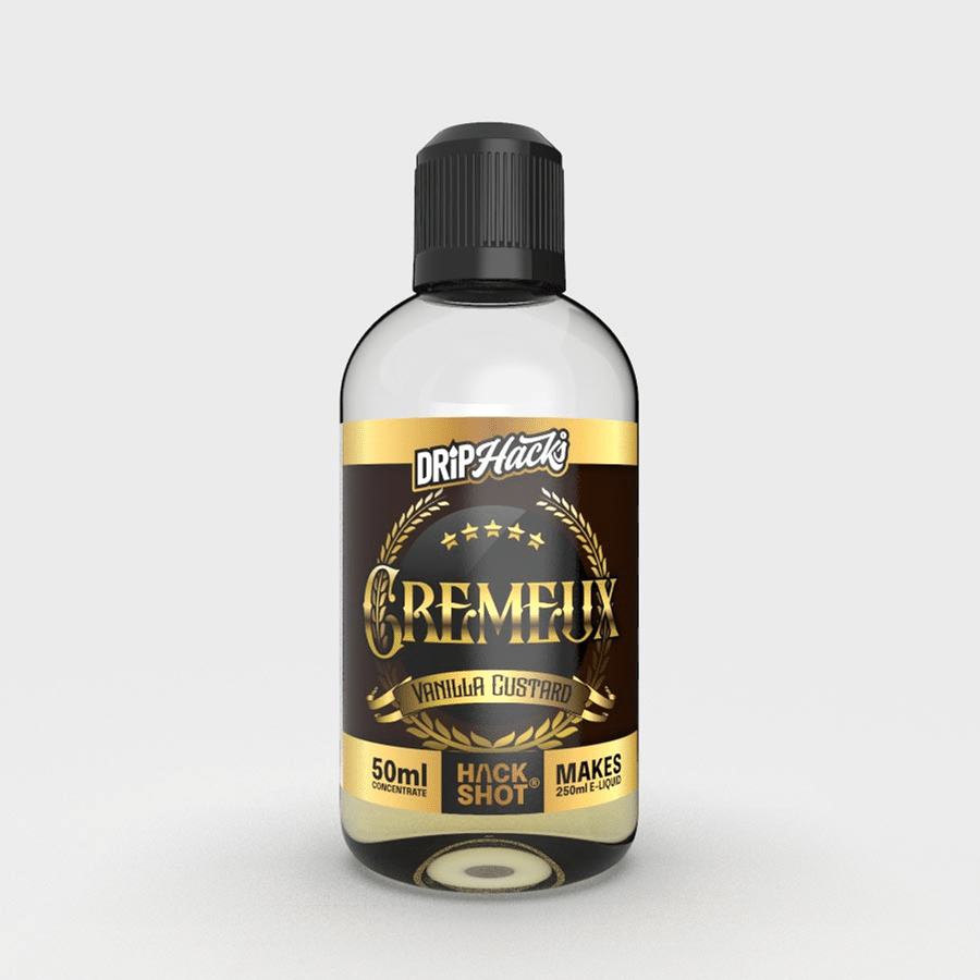 Cremeux Hackshot Drip Hacks E-Liquid Concentrate flavouring.