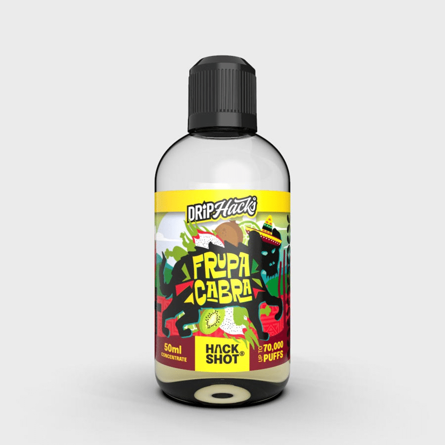 Frupracabra Hackshot Drip hacks E-Liquid Concentrate flavouring.