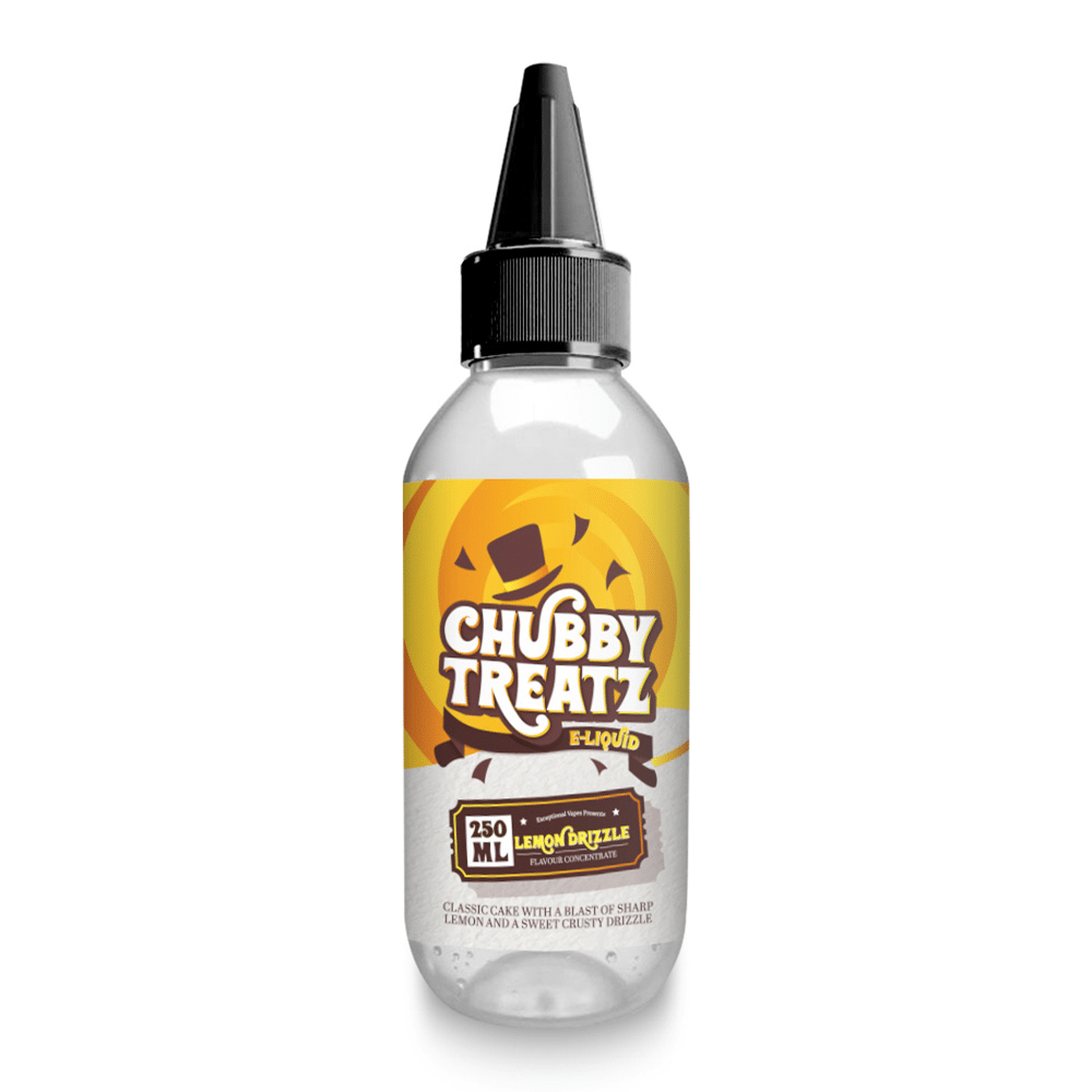 Chubby Treatz Lemon Drizzle Cake 250ml DIY E-Liquid Concentrate flavouring.