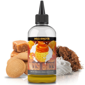 Biccy Baccy NEO Shot - Nom Nomz DIY E-Liquid Concentrate Flavouring Bottle Shot.