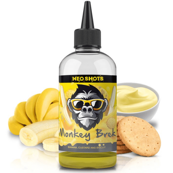 Monkey Brek NEO Shot - Nom Nomz DIY E-Liquid Concentrate Flavouring Bottle Shot.