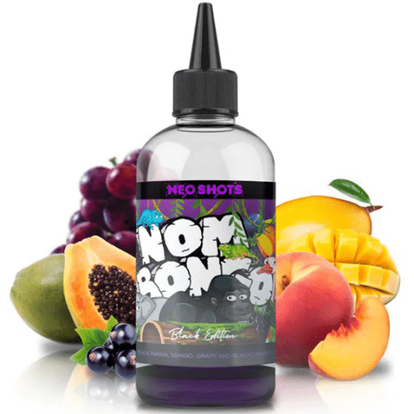 Nom Bongo Black NEO Shot - Nom Nomz DIY E-Liquid Concentrate Flavouring Bottle Shot.