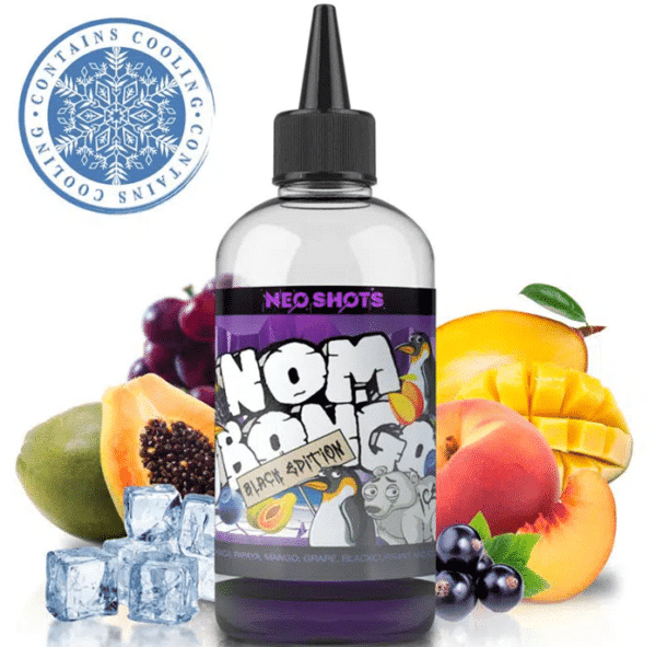 Nom Bongo Black Ice NEO Shot - Nom Nomz DIY E-Liquid Concentrate Flavouring Bottle Shot.