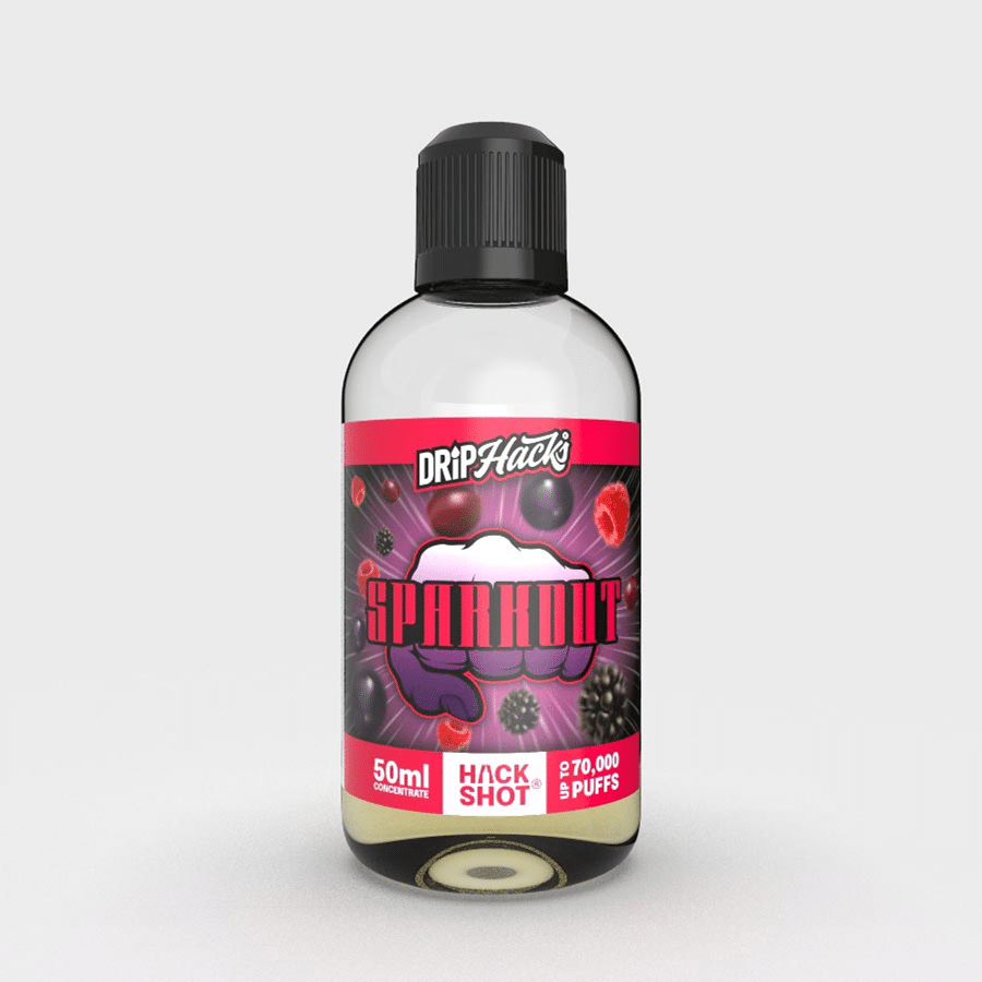 Sparkout Hackshot Drip Hacks E-Liquid Concentrate flavouring.