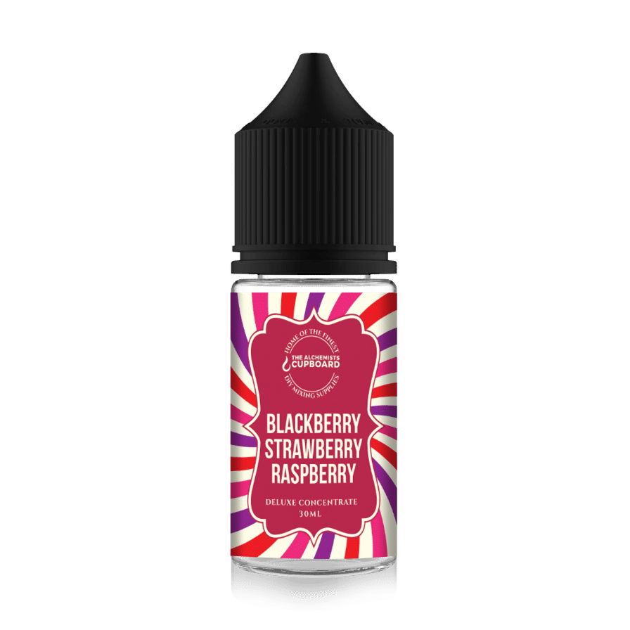 Blackberry Strawberry Raspberry 30ml Concentrate, DIY E-Liquid, One Shot Concentrate Flavouring.