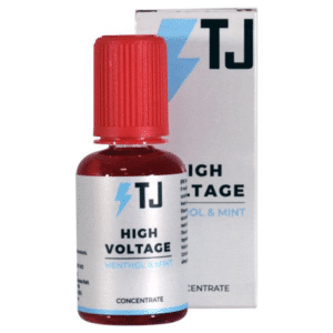 High Voltage Concentrate 30ml from T-Juice is a One Shot, E-Liquid concentrate flavouring.