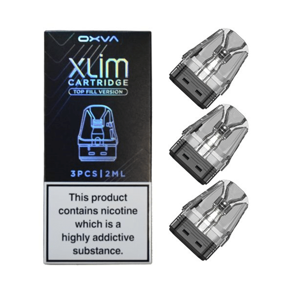 OXVA Xlim PRO V3 Pod/Cartridge (3 pack) - Replacement Pods/Cartridges - V3 Top-Fill
