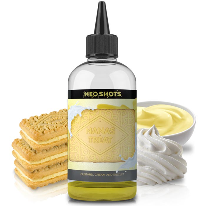 Nana's Treat NEO Shot - Nom Nomz DIY E-Liquid Concentrate Flavouring Bottle Shot.