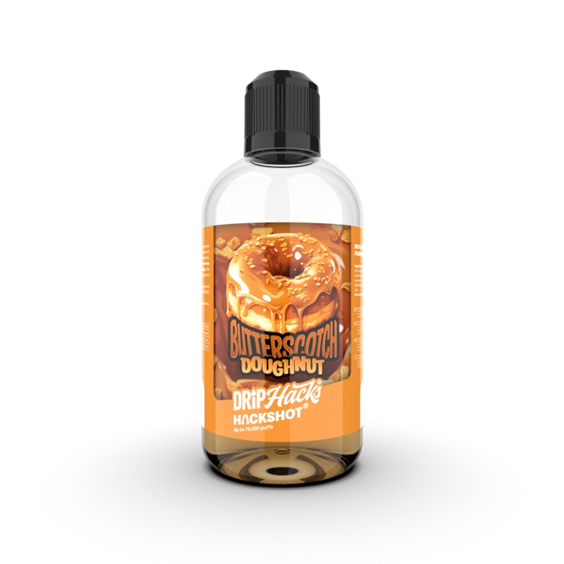 Butterscotch Doughnut Hackshot , Drip Hacks E-Liquid Concentrate flavouring.
