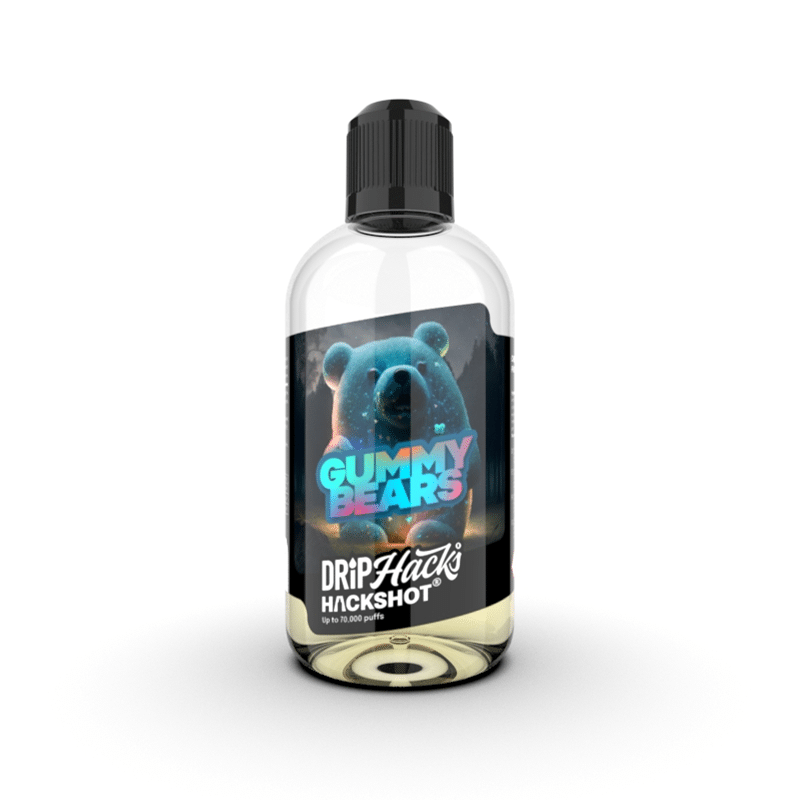 Gummy Bears Hackshot, Drip Hacks E-Liquid Concentrate flavouring.