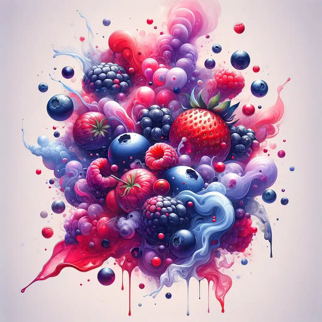Mixed berry E-Liquid Concentrates