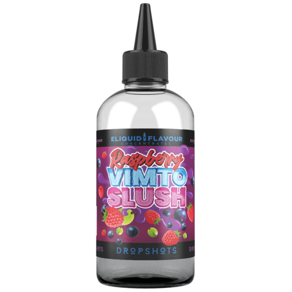 Raspberry Vimto Slush DropShot by ELFC, E-Liquid flavour Concentrates.
