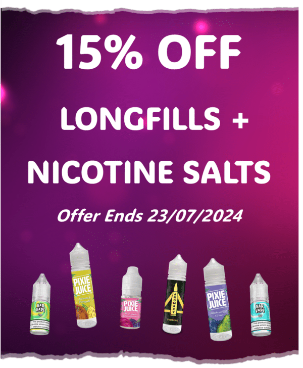 15% Longfill salts