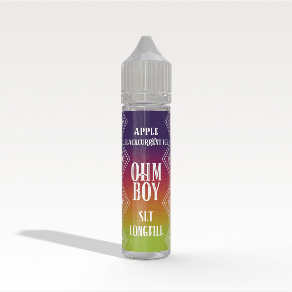 Apple Blackcurrant Ice - Ohm Boy SLT Longfill E-Liquid