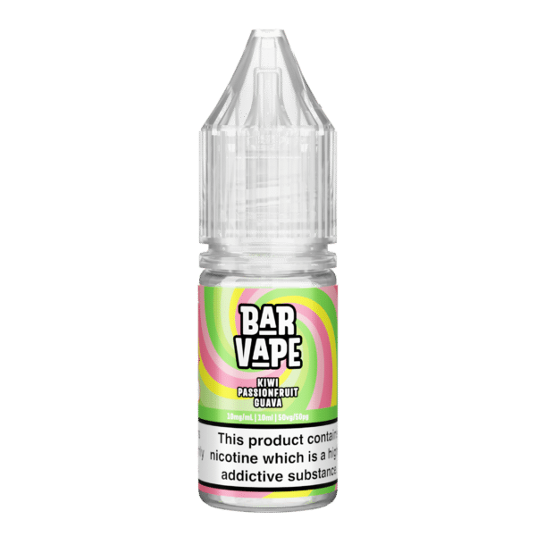 Kiwi Passionfruit Guava - Bar Vape Nicotine Salts 10mg