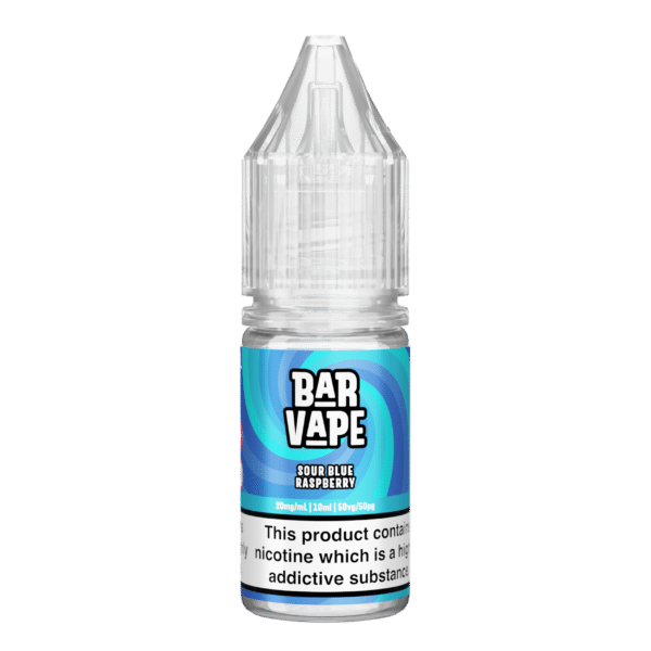 Sour Blue Raspberry - Bar Vape Nicotine Salts 20mg