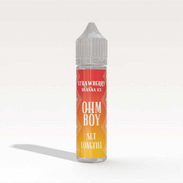 Strawberry Banana Ice - Ohm Boy SLT Longfill E-Liquid