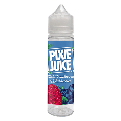 Wild Strawberries & Blueberries Pixie Juice Vol 2 Longfill E-Liquid.