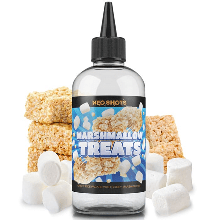 Marshmallow Treats NEO Shot - Nom Nomz DIY E-Liquid Concentrate Flavouring Bottle Shot.