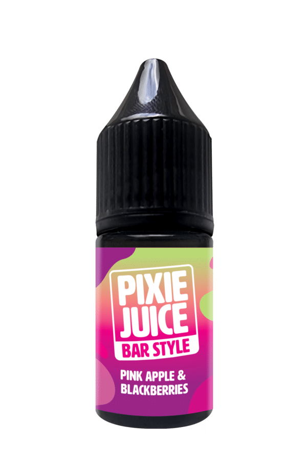 Pixie Juice Bar Style - Pink Apple & Blackberries Nicotine Salt E-Liquid