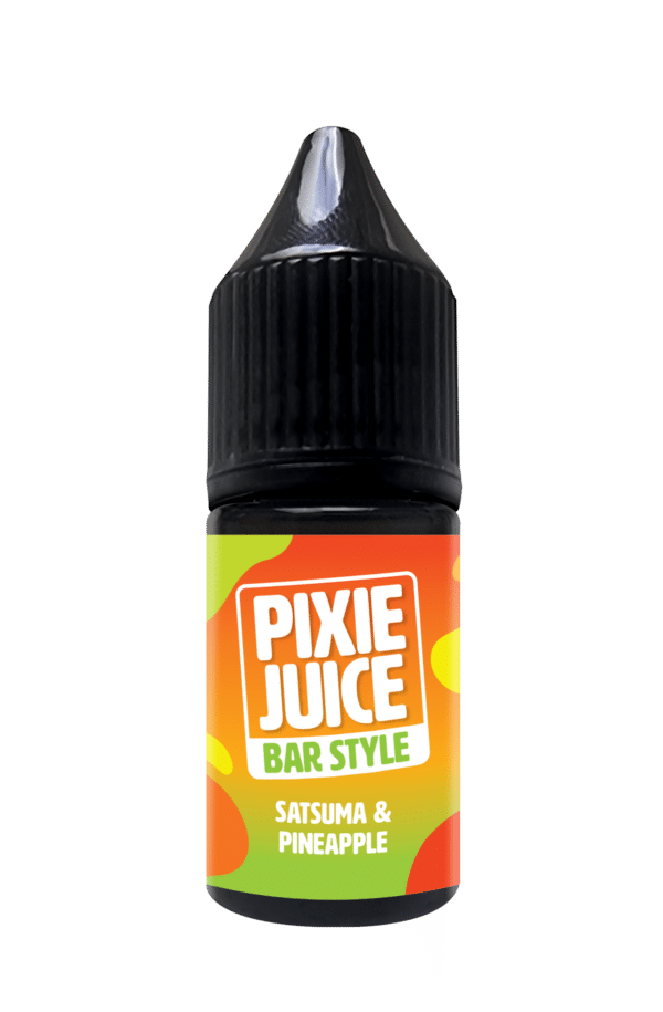 Pixie Juice Bar Style - Satsuma & Pineapple Nicotine Salt E-Liquid,