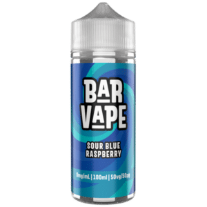 Sour Blue Raspberry 50/50 100ml Shortfill - Bar Vape