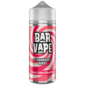 Strawberry Burst 50/50 100ml Shortfill - Bar Vape