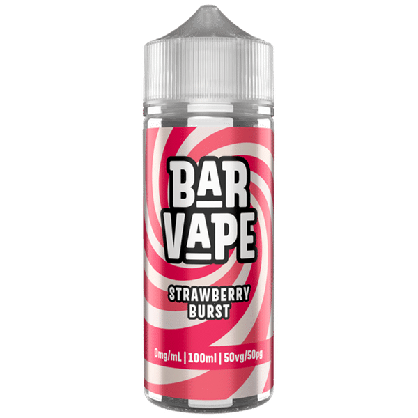 Strawberry Burst 50/50 100ml Shortfill - Bar Vape