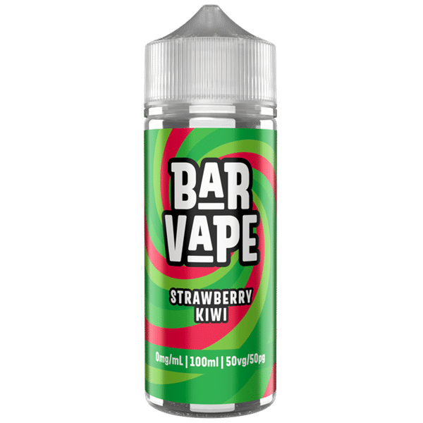 Strawberry Kiwi 50/50 100ml Shortfill - Bar Vape