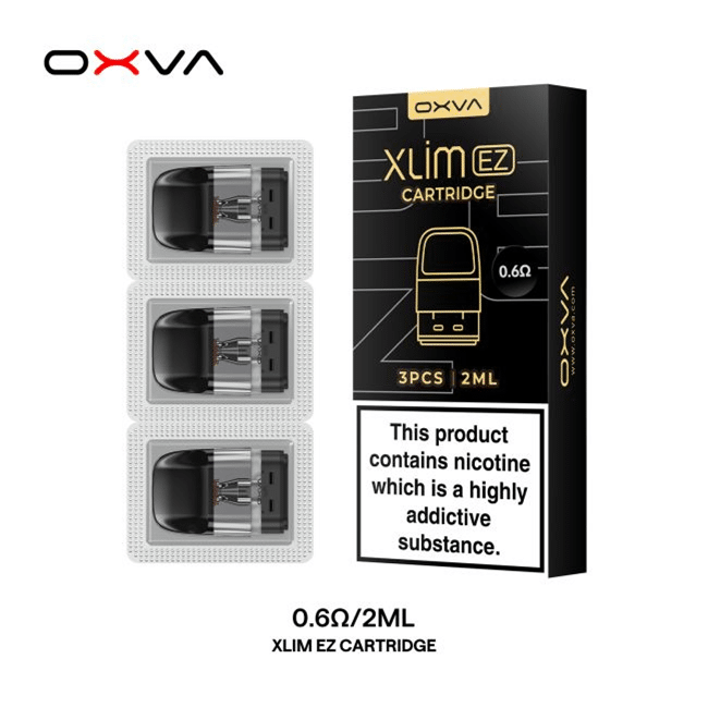 OXVA Xlim PRO EZ Pod/Cartridge (3 pack) - Replacement Pods/Cartridges 0.6