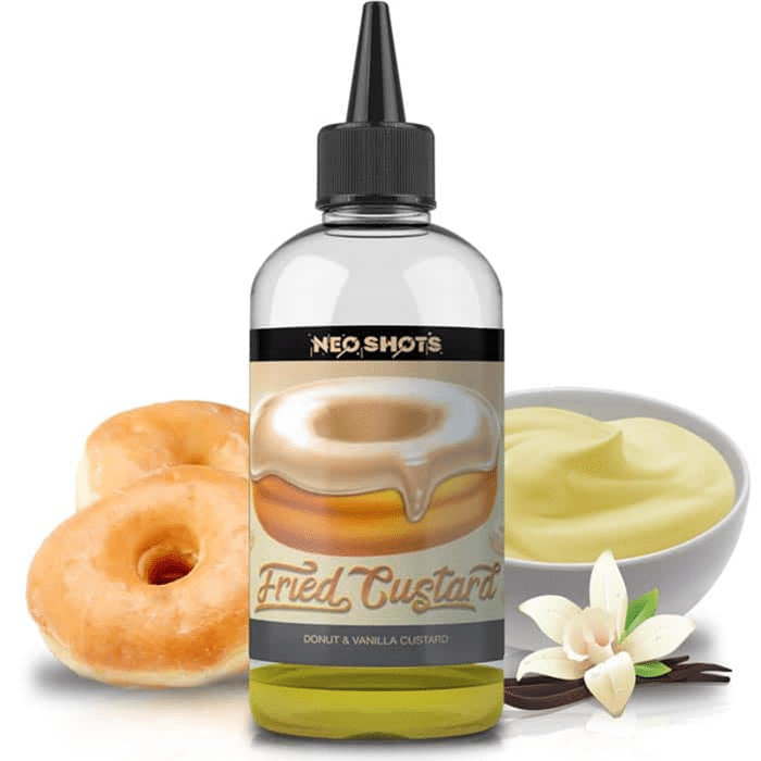 Fried Custard NEO Shot - Nom Nomz DIY E-Liquid Concentrate Flavouring Bottle Shot.