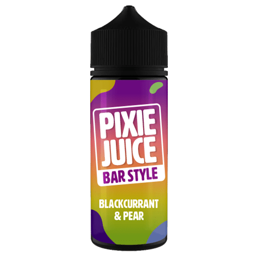 Pixie Juice Bar Style - Blackcurrant & Pear Short-Fill 50-50