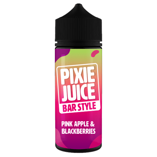 Pixie Juice Bar Style - Pink Apple & Blackberries Short-Fill E-Liquid
