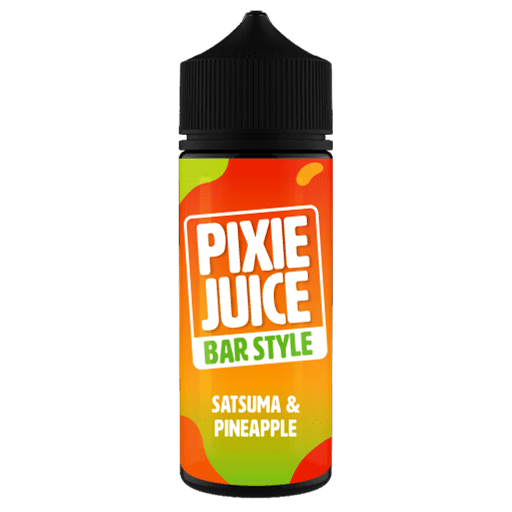 Pixie Juice Bar Style - Satsuma & Pineapple Short-Fill  E-Liquid