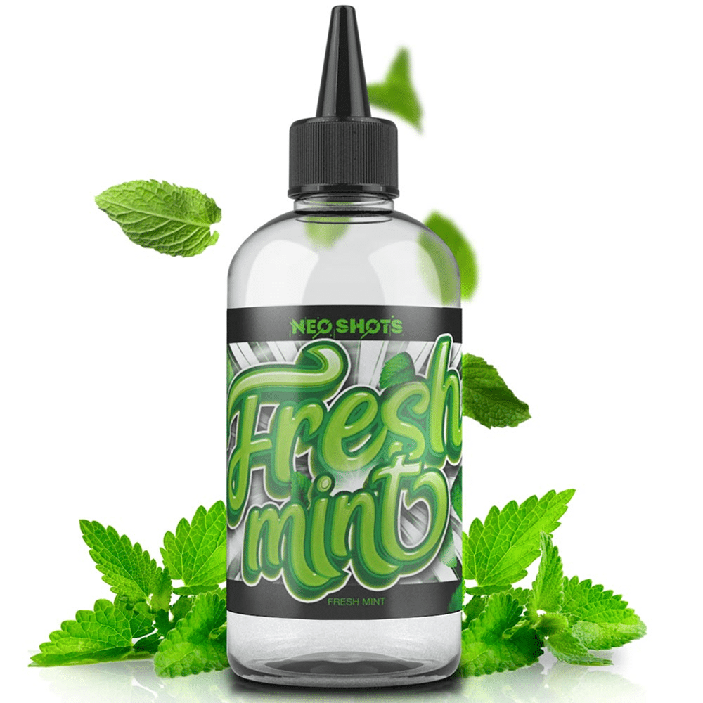 Fresh Mint NEO Shot - Nom Nomz DIY E-Liquid Concentrate Flavouring Bottle Shot.
